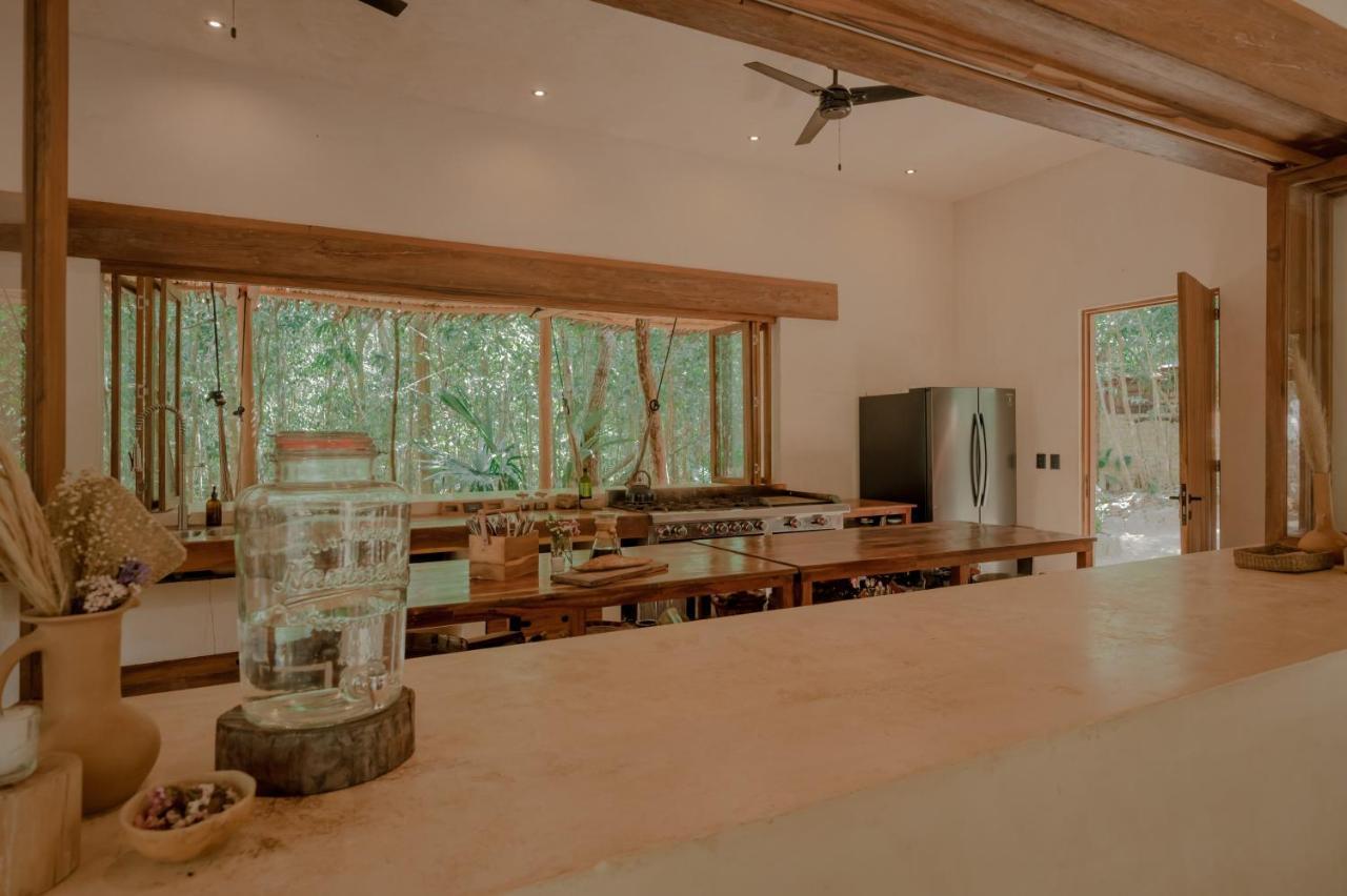 Naum - Secluded Villa With Private Cenote Tulum Exterior photo